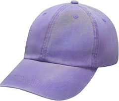 Adams Headwear LP101 Optimum Pigment-Dyed Cap - Grape - Purple / One Size Fits Most