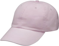 Adams Headwear LP101 Optimum Pigment-Dyed Cap - Pale Pink - Pink / One Size Fits Most