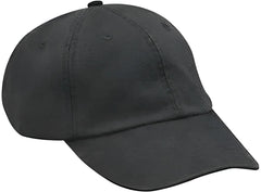 Adams LP101 Optimum Pigment Dyed-Cap - Black - Black / One Size Fits Most