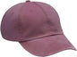 Adams LP101 Optimum Pigment Dyed-Cap - Burgundy - Maroon / One Size Fits Most