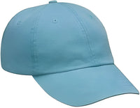 Adams LP101 Optimum Pigment Dyed-Cap - Caribbean Blue - Blue / One Size Fits Most