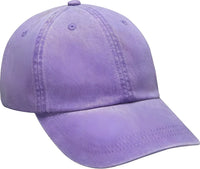 Adams LP101 Optimum Pigment Dyed-Cap - Grape - Purple / One Size Fits Most