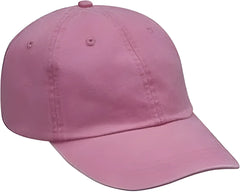 Adams LP101 Optimum Pigment Dyed Cap Hot Pink Hot Pink / One Size Fits Most