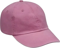 Adams LP101 Optimum Pigment Dyed-Cap - Hot Pink - Hot Pink / One Size Fits Most