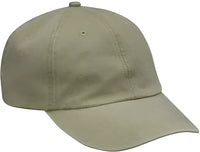 Adams LP101 Optimum Pigment Dyed Cap Khaki Khaki / One Size Fits Most
