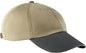 Adams LP101 Optimum Pigment Dyed Cap Khaki Black Khaki Black / One Size Fits Most