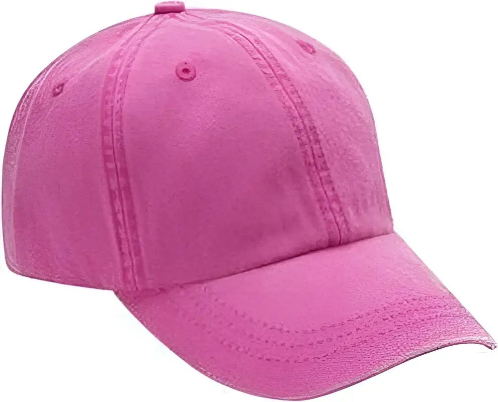 Adams LP101 Optimum Pigment Dyed-Cap - Neon Pink - Pink / One Size Fits Most
