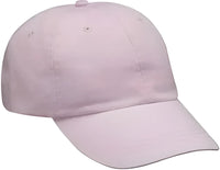 Adams LP101 Optimum Pigment Dyed Cap Pale Pink Pink / One Size Fits Most