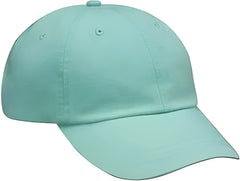 Adams LP101 Optimum Pigment Dyed Cap Sea Foam Aqua / One Size Fits Most