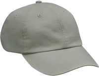 Adams LP101 Optimum Pigment Dyed Cap Stone Ivory / One Size Fits Most