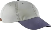 Adams LP101 Optimum Pigment Dyed Cap Stone Navy Ivory Navy / One Size Fits Most