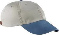Adams LP101 Optimum Pigment Dyed Cap Stone Royal Light Gray Royal / One Size Fits Most