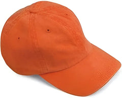 Adams LP101 Optimum Pigment Dyed-Cap - Tangerine - Orange / One Size Fits Most