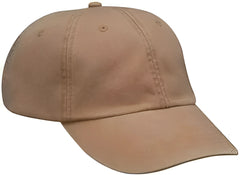 Adams LP101 Optimum Pigment Dyed Cap Terra Cotta Tan / One Size Fits Most