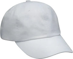 Adams LP101 Optimum Pigment Dyed-Cap - White - White / One Size Fits Most