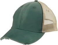Adams OL102 Distressed Ollie Cap Forest Tan Forest Tan / One Size Fits Most