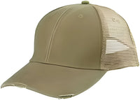 Adams OL102 Distressed Ollie Cap Khaki Tan Khaki Tan / One Size Fits Most