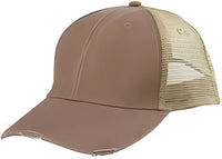 Adams OL102 Distressed Ollie Cap - Missippi Mud Tn - Tan / One Size Fits Most
