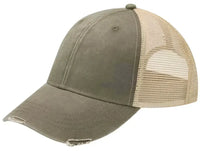 Adams OL102 Distressed Ollie Cap - Olive Tan - Olive Tan / One Size Fits Most