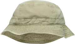 Adams VA101 Vacationer Pigment Dyed Bucket Hat Khaki Khaki / L
