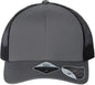 Atlantis Headwear BRYCE Sustainable Trucker Cap - Dark Gray Black - Dark Gray Black / One Size Fits Most