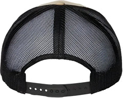 Atlantis Headwear BRYCE Sustainable Trucker Cap - Khaki Black - Khaki Black / One Size Fits Most