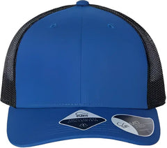 Atlantis Headwear BRYCE Sustainable Trucker Cap - Royal Black - Royal Black / One Size Fits Most