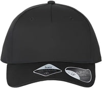 Atlantis Headwear FIJI Sustainable Five-Panel Cap - Black - Black / One Size Fits Most