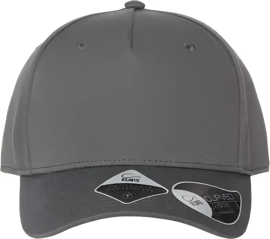Atlantis Headwear FIJI Sustainable Five-Panel Cap - Dark Gray - Dark Gray / One Size Fits Most