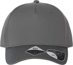 Atlantis Headwear FIJI Sustainable Five-Panel Cap - Dark Gray - Dark Gray / One Size Fits Most
