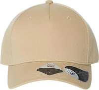 Atlantis Headwear FIJI Sustainable Five-Panel Cap - Khaki - Khaki / One Size Fits Most