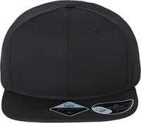 Atlantis Headwear JAMES Sustainable Flat Bill Cap - Black - Black / One Size Fits Most