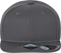 Atlantis Headwear JAMES Sustainable Flat Bill Cap - Dark Gray - Dark Gray / One Size Fits Most