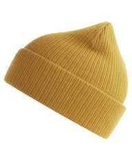Atlantis Headwear NELSON Sustainable Cuffed Beanie - Mustard Yellow - Gold / One Size Fits Most