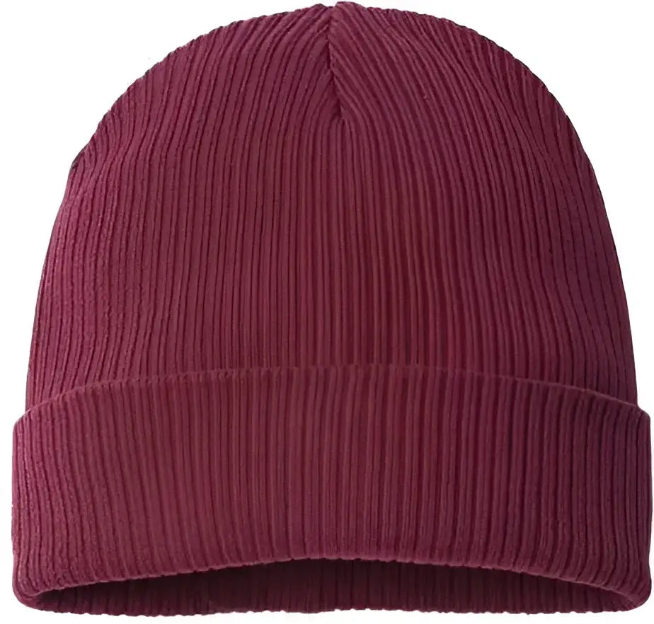 Atlantis Headwear NELSON Sustainable Knit - Burgundy - Maroon / One Size Fits Most