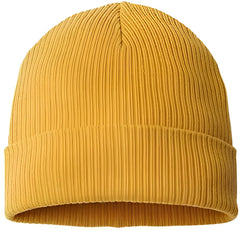 Atlantis Headwear NELSON Sustainable Knit - Mustard Yellow - Gold / One Size Fits Most