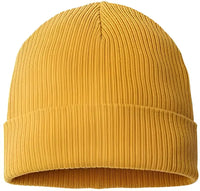 Atlantis Headwear NELSON Sustainable Knit - Mustard Yellow - Gold / One Size Fits Most