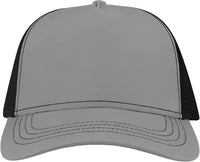 Atlantis Headwear RAPPER Sustainable Canvas Cap - Gray Black - Gray Black / One Size Fits Most
