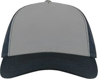 Atlantis Headwear RAPPER Sustainable Canvas Cap - Gray Navy - Gray Navy / One Size Fits Most