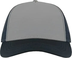Atlantis Headwear RAPPER Sustainable Canvas Cap - Gray Navy - Gray Navy / One Size Fits Most