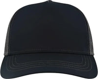 Atlantis Headwear RAPPER Sustainable Canvas Cap - Navy Dark Gray - Navy Dark Gray / One Size Fits Most