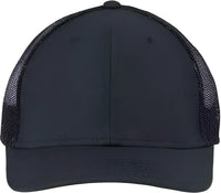 Atlantis Headwear RETH Sustainable Recy Three Trucker Cap - Black Black (Nero Nero) - Black / 6 5/8’’ - 7 3/8’’