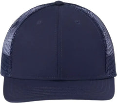 Atlantis Headwear RETH Sustainable Recy Three Trucker Cap Navy Navy (Marina Militare Marina Militare) Navy / 6 5/8’’ 7