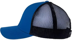 Atlantis Headwear RETH Sustainable Recy Three Trucker Cap Royal Black (Reale Nero) Royal Black / 6 5/8’’ 7 3/8’’