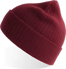 Atlantis Headwear RIOB Rio Sustainable Rib Knit Beanie - Burgundy (Bordeaux) - Maroon / One Size Fits Most