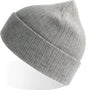 Atlantis Headwear RIOB Rio Sustainable Rib Knit Beanie - Light Grey Mlange (Grigio Chiaro Mlange) - Light Gray