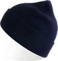 Atlantis Headwear RIOB Rio Sustainable Rib Knit Beanie Navy (Marina Militare) Navy / One Size Fits Most