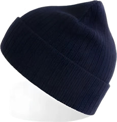 Atlantis Headwear RIOB Rio Sustainable Rib Knit Beanie Navy (Marina Militare) Navy / One Size Fits Most
