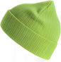 Atlantis Headwear Riob - Sustainable Rib Knit Beanie - Acid Green - Lime / OSFM
