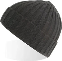 Atlantis Headwear Shore Shore Sustainable Cable Knit Beanie Dark Grey (Grigio Scuro) Dark Gray / One Size Fits Most